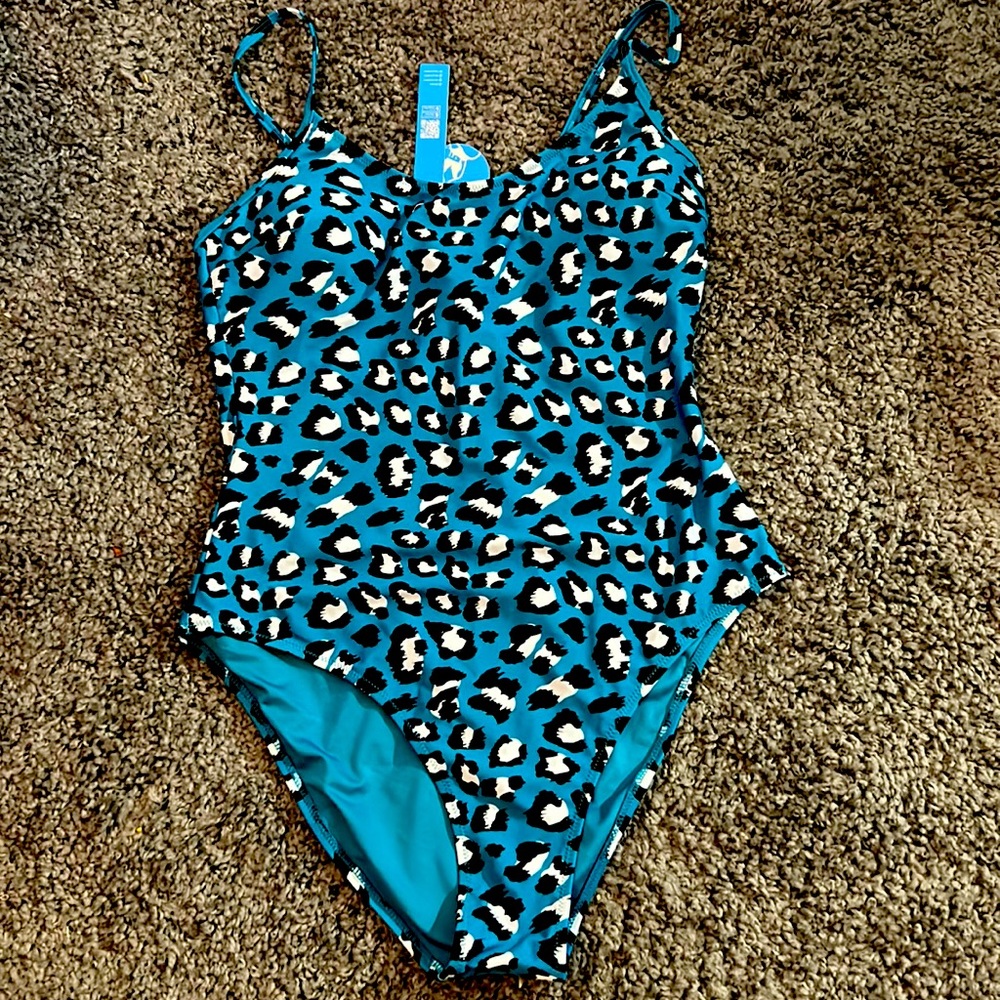 Cheetah, print, bathing suit